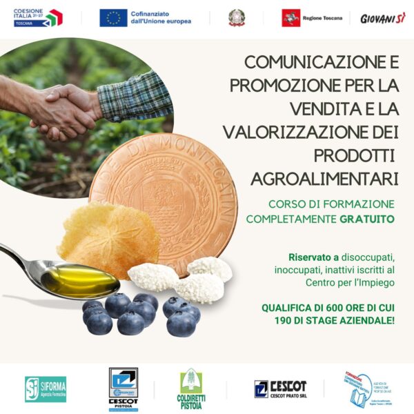 Com. Pro. Agro -Corso di Tecnico della definizione della Strategia di Mercato, della pianificazione di azioni di marketing e della gestione di rapporti con la clientela e le reti di vendita-